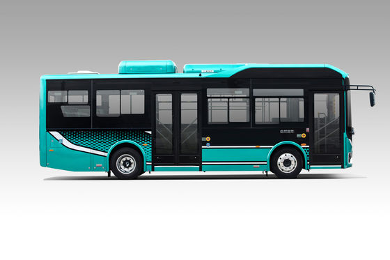 Autobús urbano eléctrico de cero emisiones de energía pura de tamaño medio