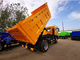 96kw 4x2 Constructie Dump Truck Zwaar werk 6 wieler Handgeschakelde transmissie